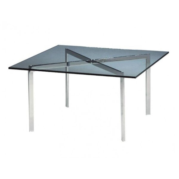 Mies van der Rohe Barcelona Couchtisch - Glas & Chrom