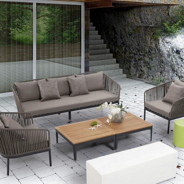Outdoor Lounge Set - Sessel, Sofa & Coffee Tables