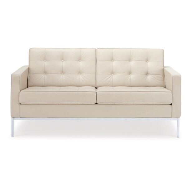 Knoll 2-Sitzer Ledersofa