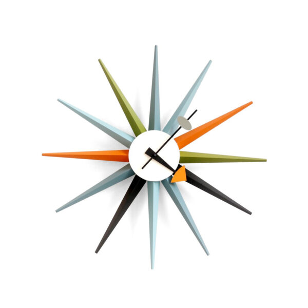 Sunburst Clock Wanduhr